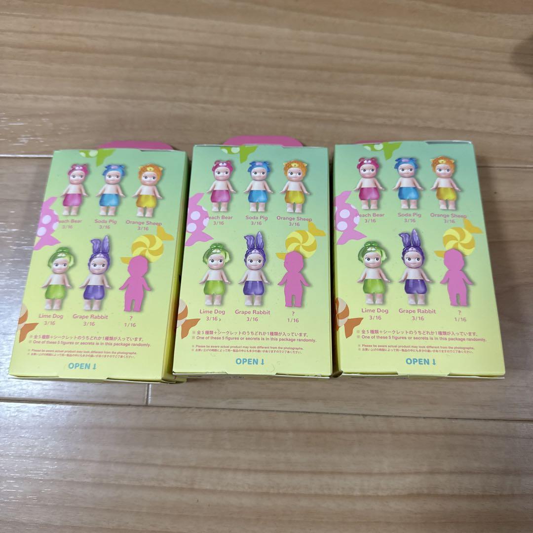 Sonny Angel ソニーエンジェル　キャンディストアシリーズ 3個 Sonny Angelのミニフィギュアチャームが新登場。第一弾は