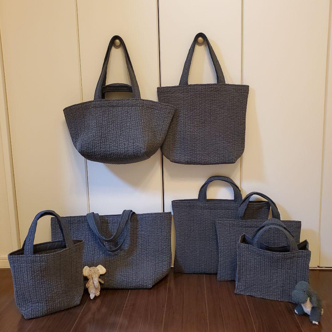 ヌビバッグ ダブルハンドル アイボリー ハンドメイド バッグ ヌ