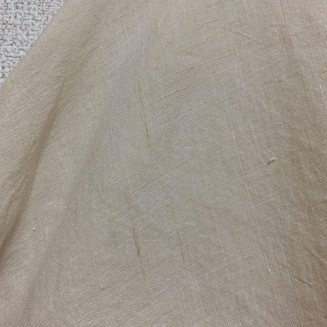 人気作家様＊ハンドメイド＊パフ袖ブラウス＊リネン