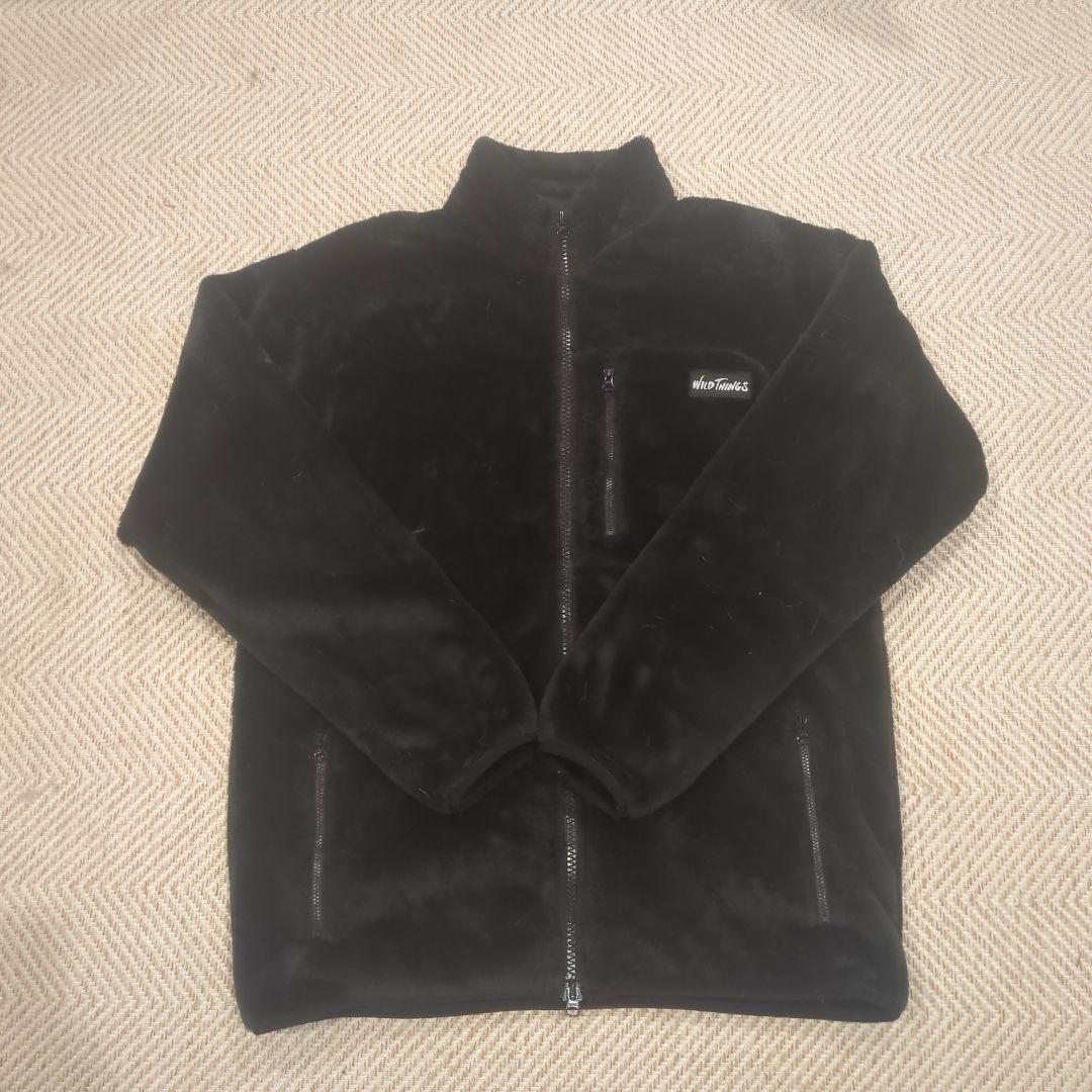 WILD THINGS フリースジャケット M ブラックM・Wild Things