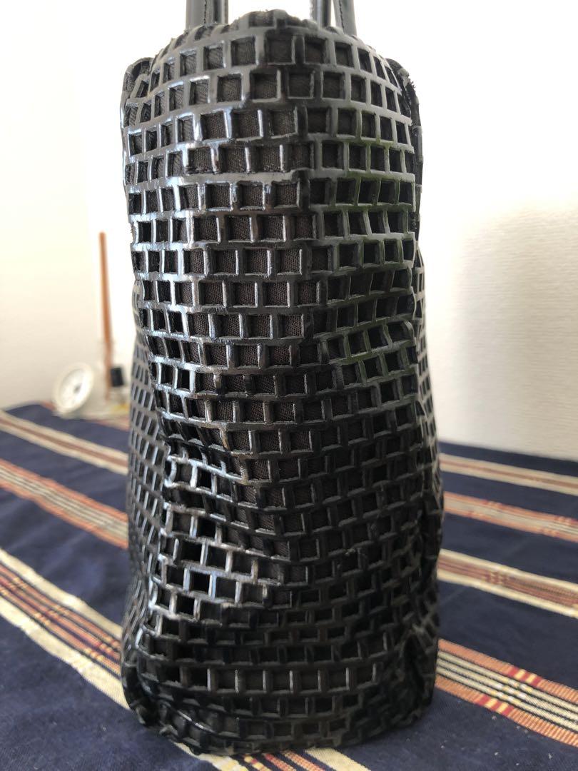 美品】Doan ハンドバッグ エナメル 本革 日本製