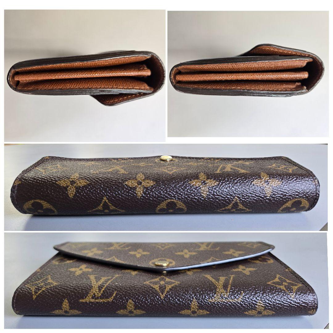 新型 LOUIS VUITTON ルイヴィトン モノグラム ポルトフォイユ サラ