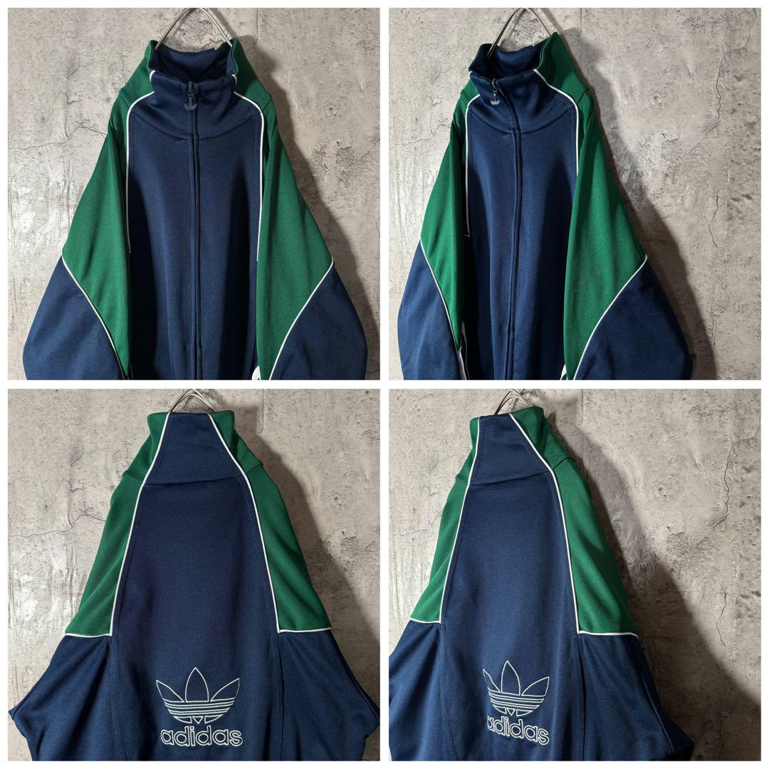 良配色。70s〜80s？ adidas ジャージ トラックジャケット - メルカリ