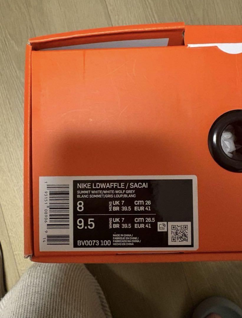 sacai × NIKE LDV WAFFLE white