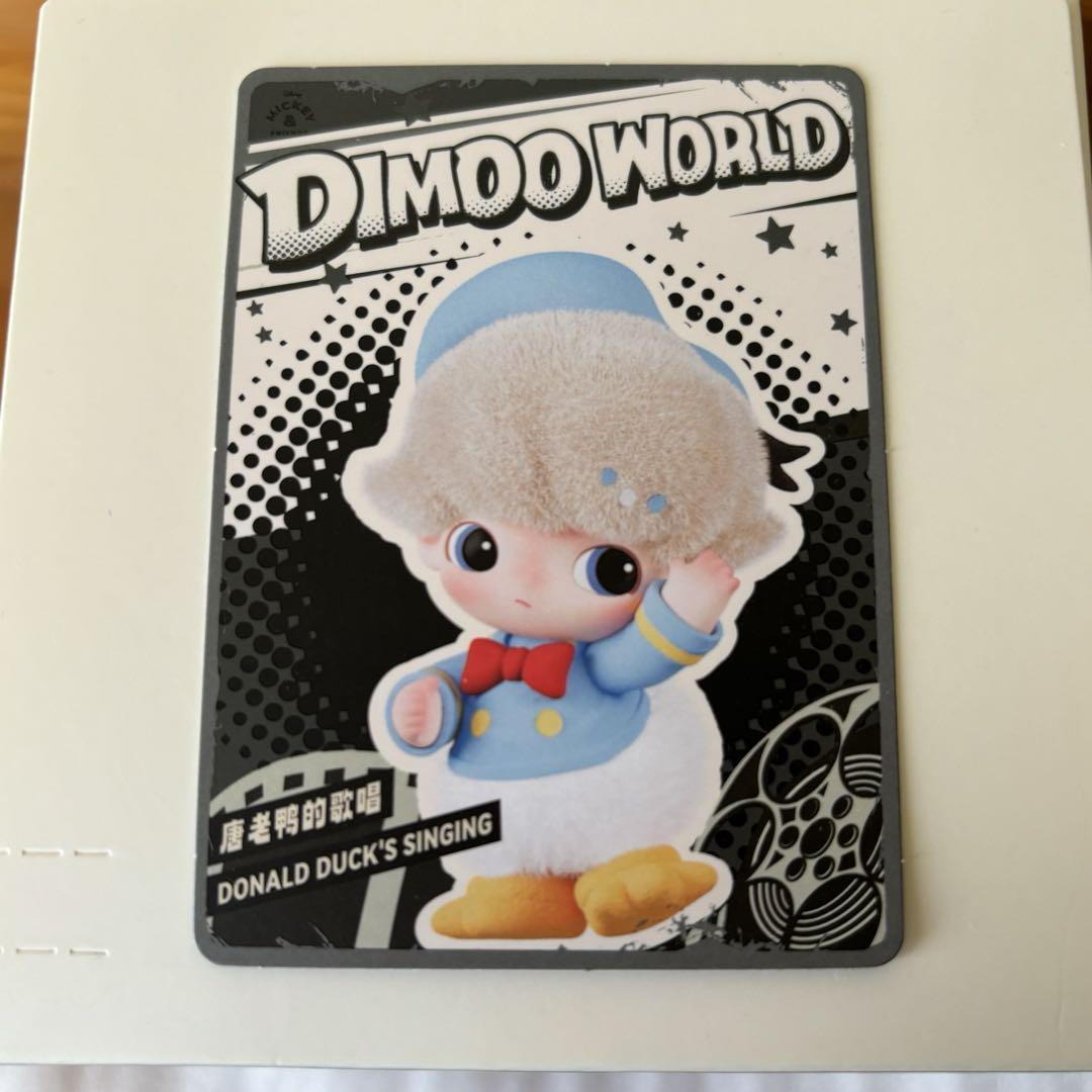 popmart dimoo world disneyシリーズ ぬいぐるみキーチェーン