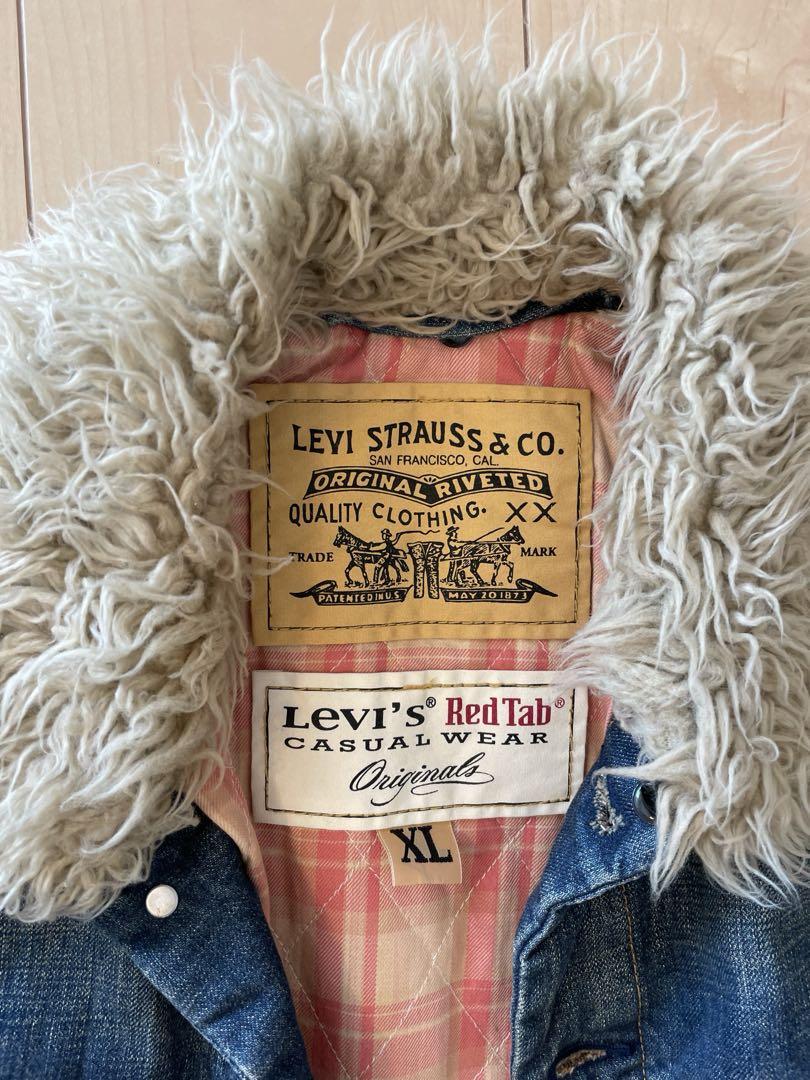 リーバイス　LEVI’s Gジャン　ボア　ジージャン　古着　XL 希少サイズ