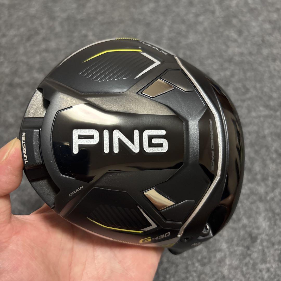 超美品】PING G430 MAX ドライバー 10.5度 ヘッドのみ - メルカリ