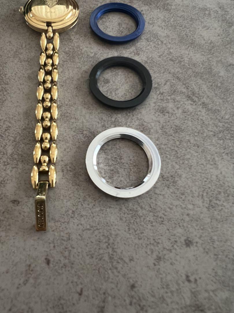 【美品】✨ GUCCI時計　タイムピース　 チェンジベゼル