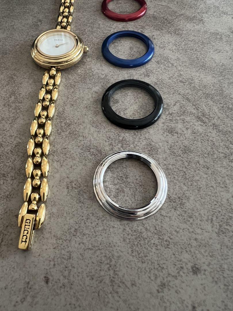 【美品】✨ GUCCI時計　タイムピース　 チェンジベゼル