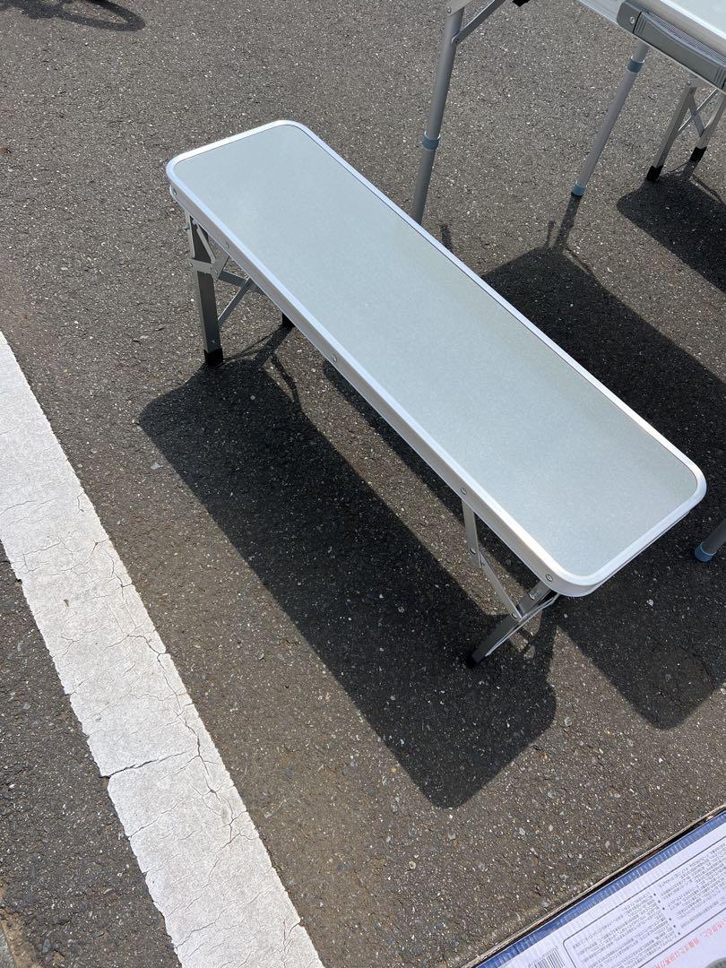 ★美品★アルミ製テーブルチェアセット