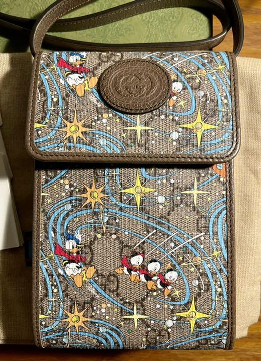 からのご ⭐︎GUCCI ミニバッグ キャリーポーチ ENnZA-m85551535479 グッチ ドナルドダック きのため
