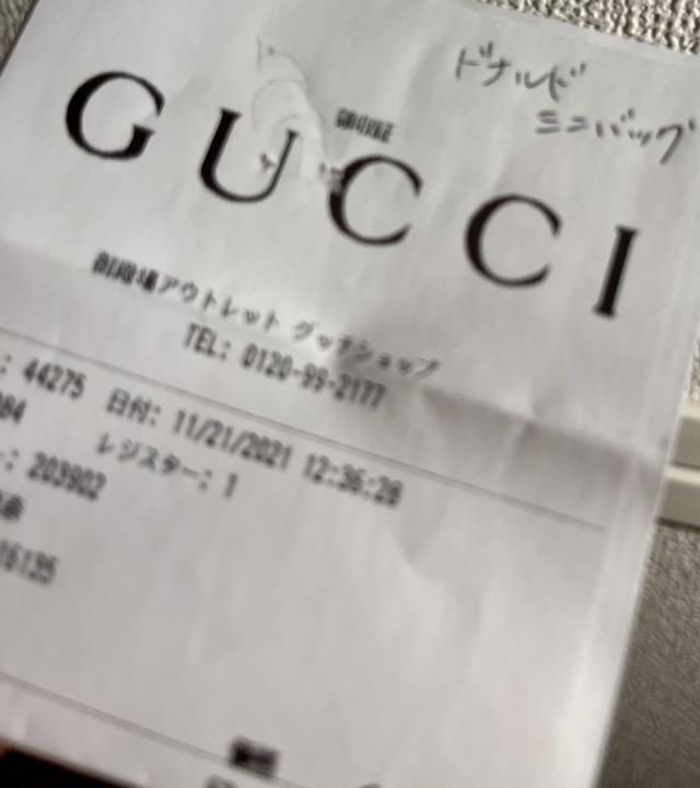 からのご ⭐︎GUCCI ミニバッグ キャリーポーチ ENnZA-m85551535479 グッチ ドナルドダック きのため