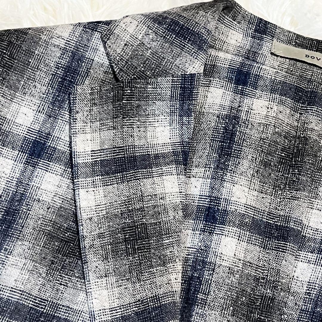 【美品】BOGLIOLI テーラードジャケット DOVER リネン シルク　42
