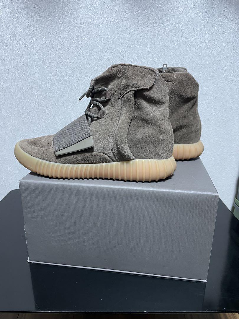 靴 adidas Yeezy Boost 750 Light Brown Gum