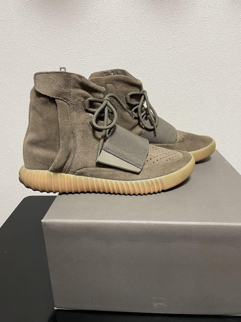 靴 adidas Yeezy Boost 750 Light Brown Gum