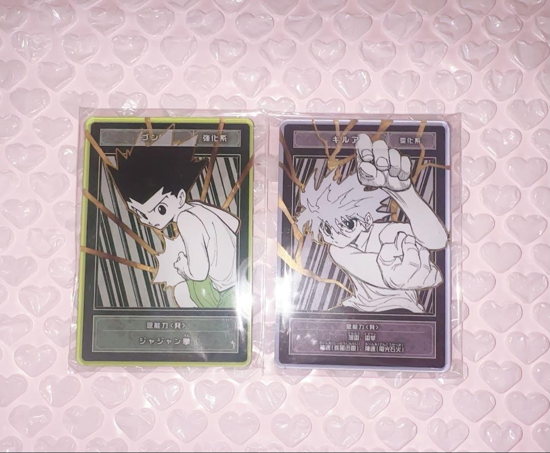 HUNTER × HUNTER ゴン キルア ステータスカード HUNTER×HUNTER ステータスカード ゴン キルア - メルカリ