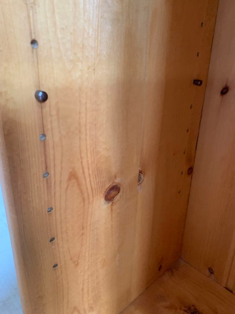 カントリー　木製　ハート♪ オープンシェルフ