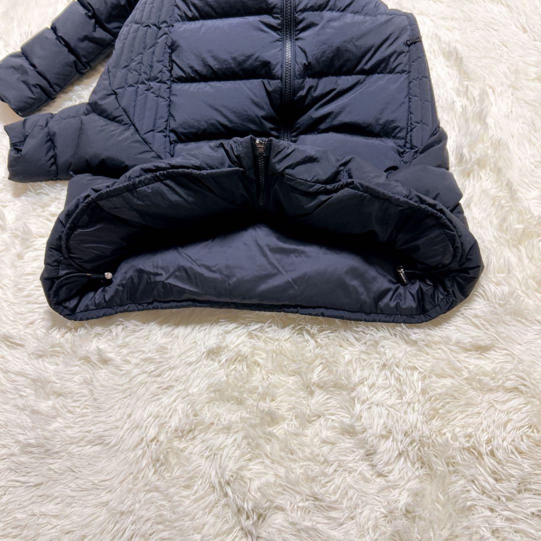 【美品】TATRAS タトラス　ダウンコート　黒　02 M ポリテアマ　ダウン