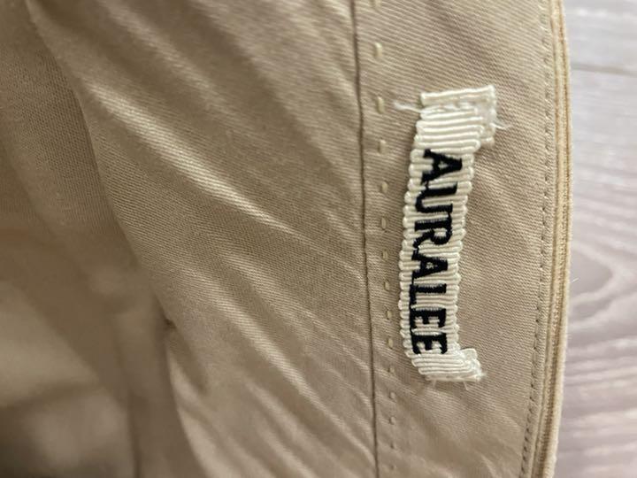 しっかりと AURALEE ウォッシュドコーデュロイワイドスラックスパンツ FMBt8-m85556459551 18SS らかいもの