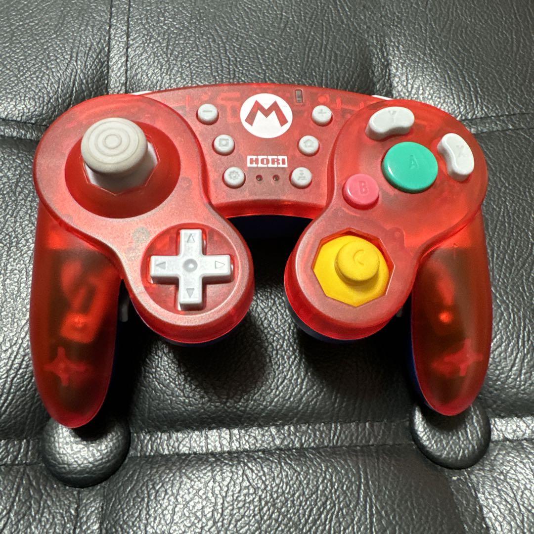 ホリ ワイヤレスクラシックコントローラー マリオ NSW-273