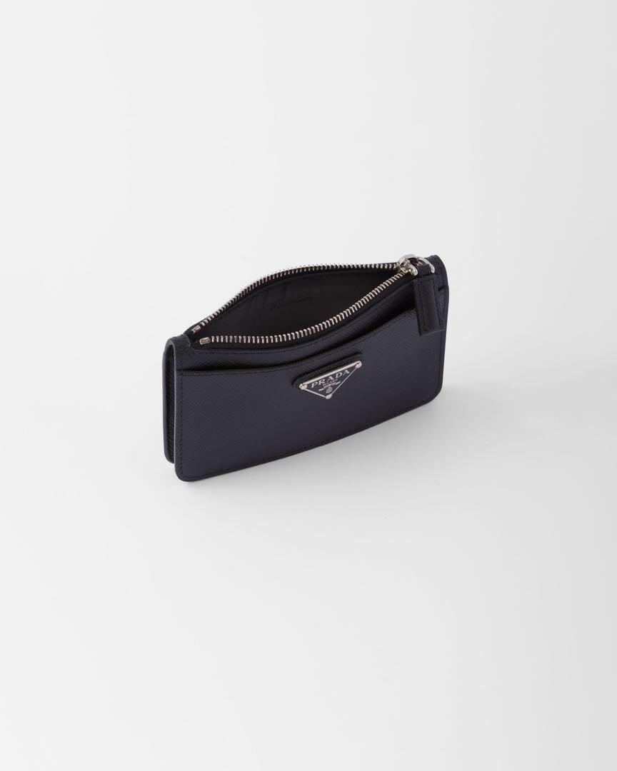新品 PRADA サフィアーノトライアングル ミニ財布 フラグメントケース 画像11