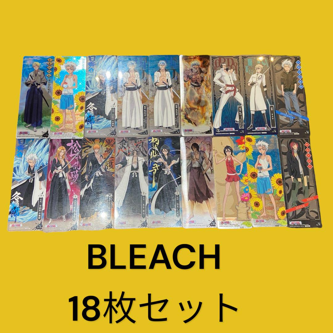 「数量限定 在庫処分セール」 BLEACH-ブリーチ- ザ メルカリ - 18枚セット ガム カード その他
