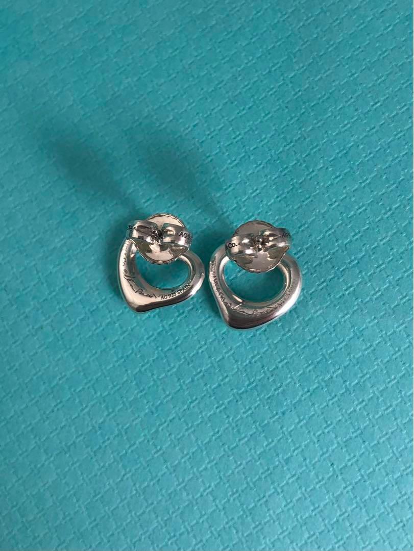 Tiffanyティファニー オープンハートピアス ミニ