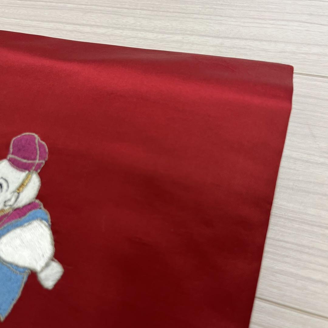 名古屋帯 アンティーク 唐子 刺繍 九寸 着物 着付け 和装 i-750