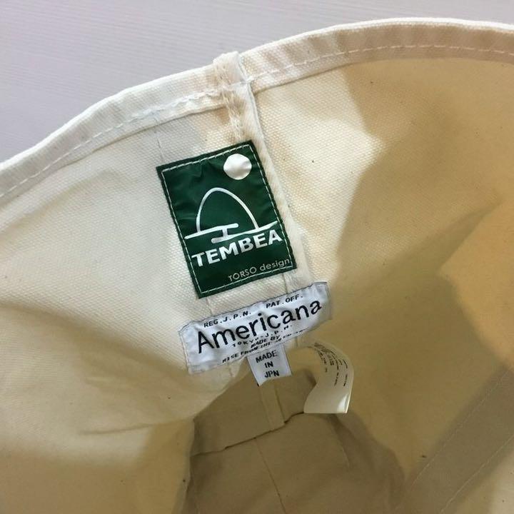 再入荷在庫 美品Americana アメリカーナ 2way トートバッグ F6VfI-m85562242577 x TEMBEA 爆買い格安