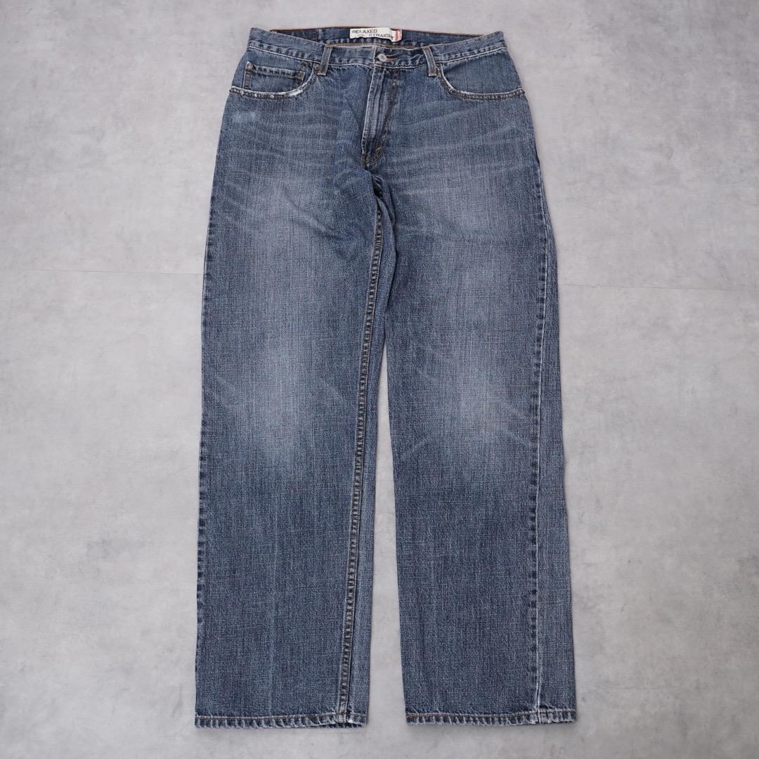 リーバイス559 Levis W34 ブルーデニム 00s 青 ヒゲ 15048
