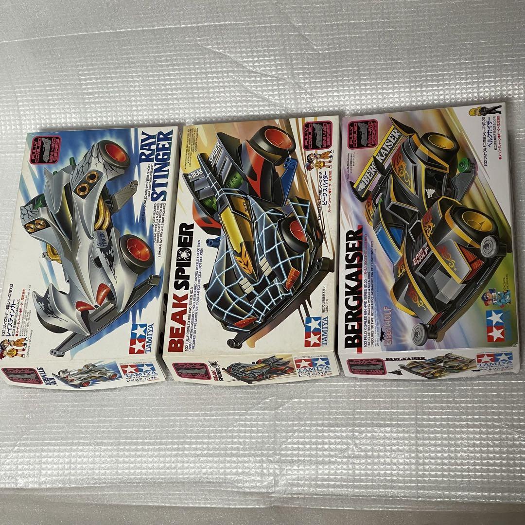 初期 箱裏絵あり 当時物 フルカウル ミニ四駆 まとめ セット