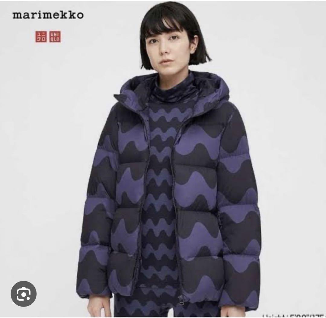 マリメッコ× UNIQLO ダウンジャケット