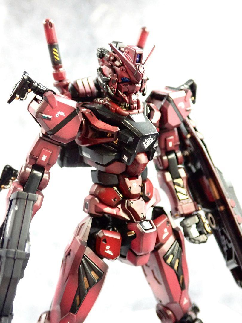 HG ジークアクス 赤いガンダム 全塗装 ガンプラ 塗装済 完成品