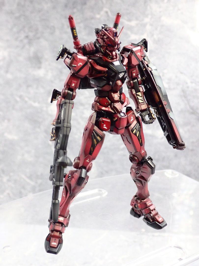 HG ジークアクス 赤いガンダム 全塗装 ガンプラ 塗装済 完成品