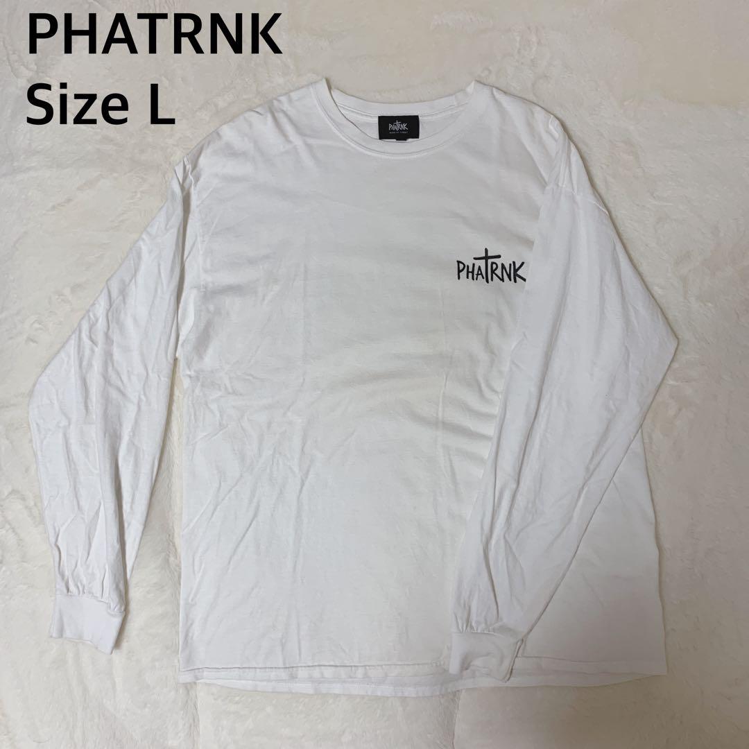 人気デザイン☆ファットランク PHATRNK ロンT 定番ロゴ ニコ