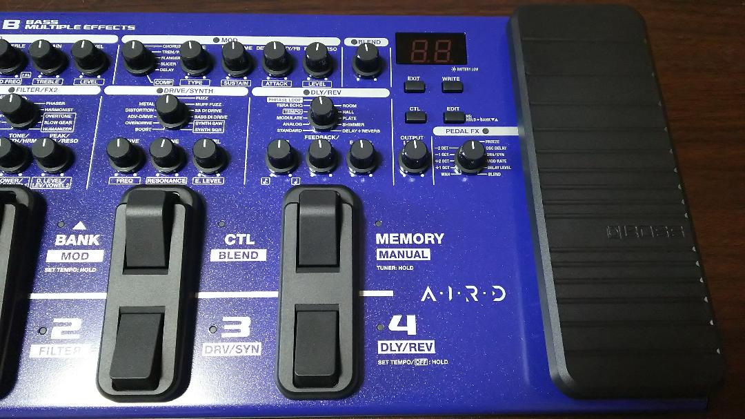 新品 BOSS ME-90B Bass Multiple Effects