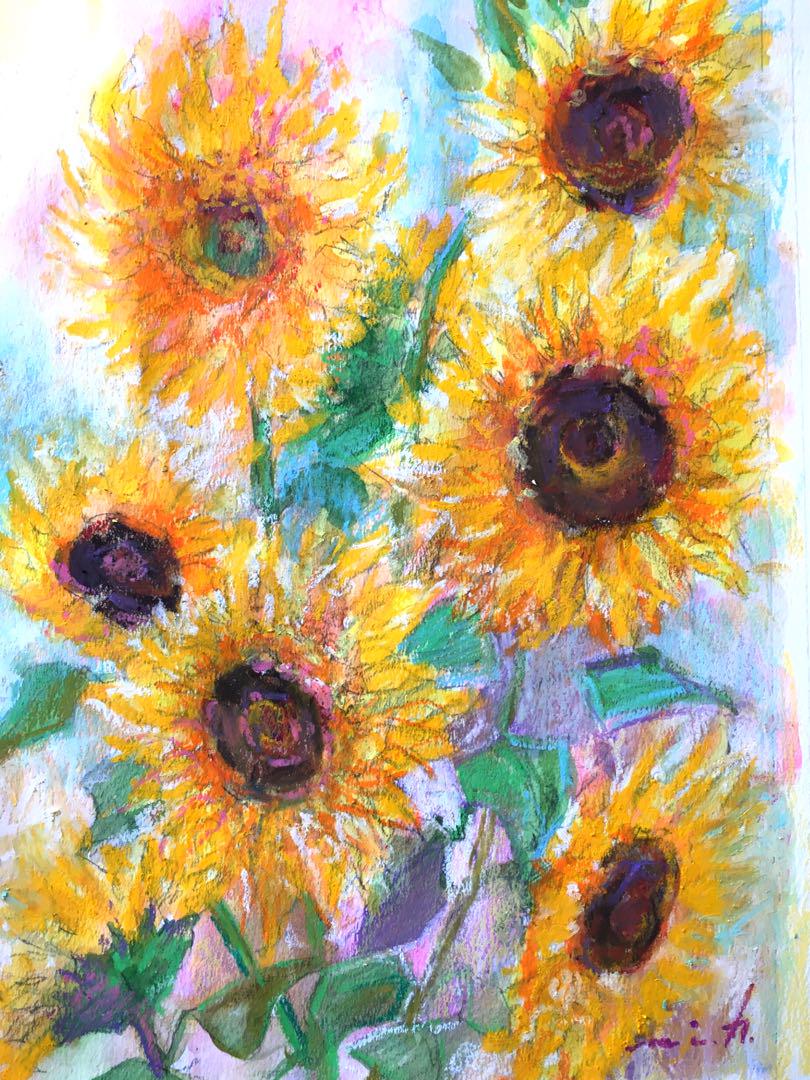 絵画　向日葵 40% OFF ❤︎❤️❤︎ ¥23,000→¥13,800『Sunflower Field