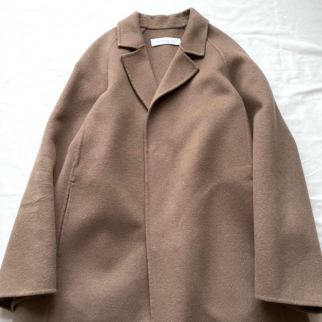 ギャルリーヴィー GALERIE VIE ウール　リバーコート　ロングコート