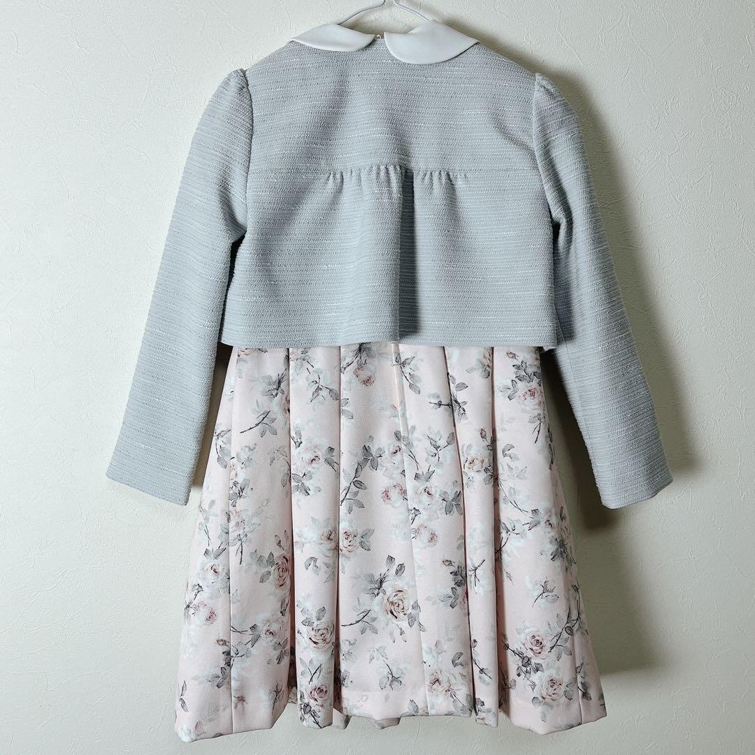☆CHOPIN アンティークローズプリントアンサンブル 130cm フォーマル