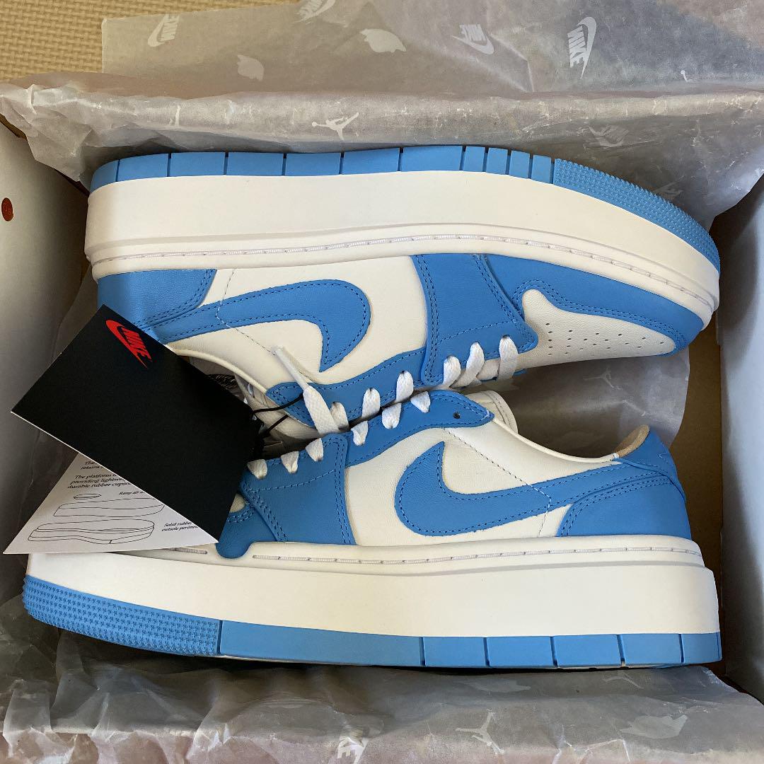 新品 NIKE エアジョーダン1 エレベート ユニバーシティブルー UNC