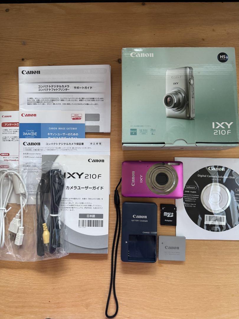 Canon IXY 210F ピンク PKコンパクトデジタルカメラ　コンデジ