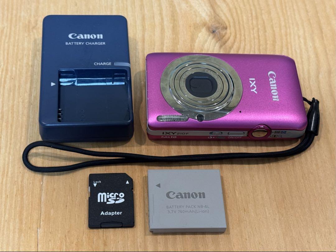 Canon IXY 210F ピンク PKコンパクトデジタルカメラ　コンデジ