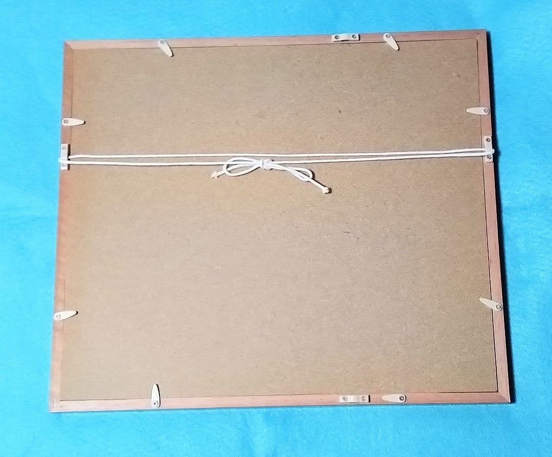 [Bulk Purchase Welcome] R ② Wooden Picture Frame (Front Glass, Mat, Hanging Cord Included)
