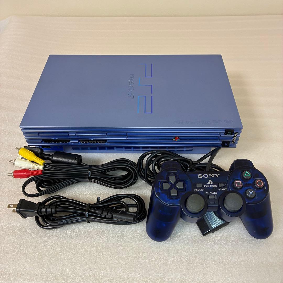PlayStation2 SCPH-39000 アクアブルー 本体