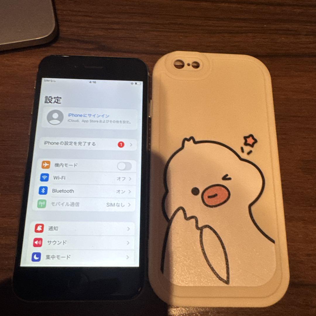 iPhone6s本体simロックなし