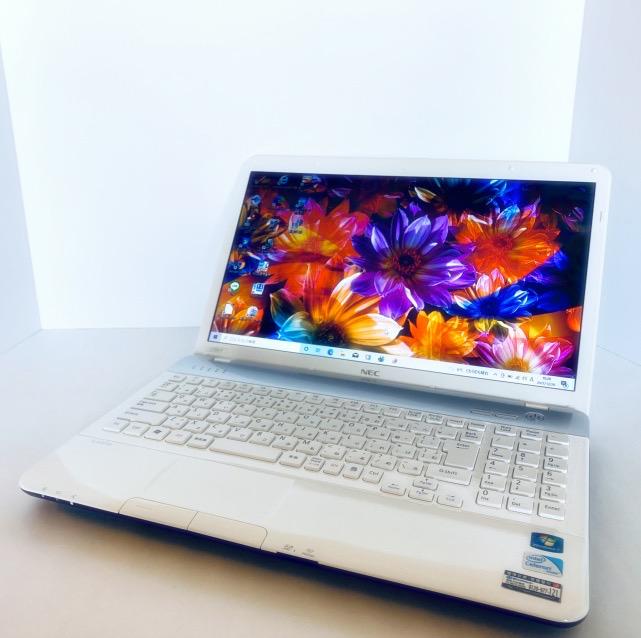 新作爆買い ネットも事務も快適⚡️すぐに使えるNECノートパソコン⚡️人気のホワイト XuWa1-m85579691439 大人気新作