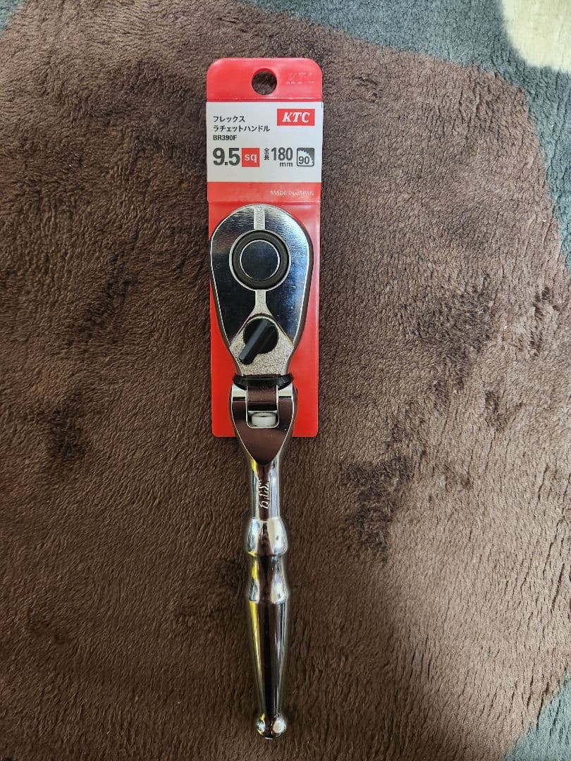KTC フレックスラチェットハンドル BR390F