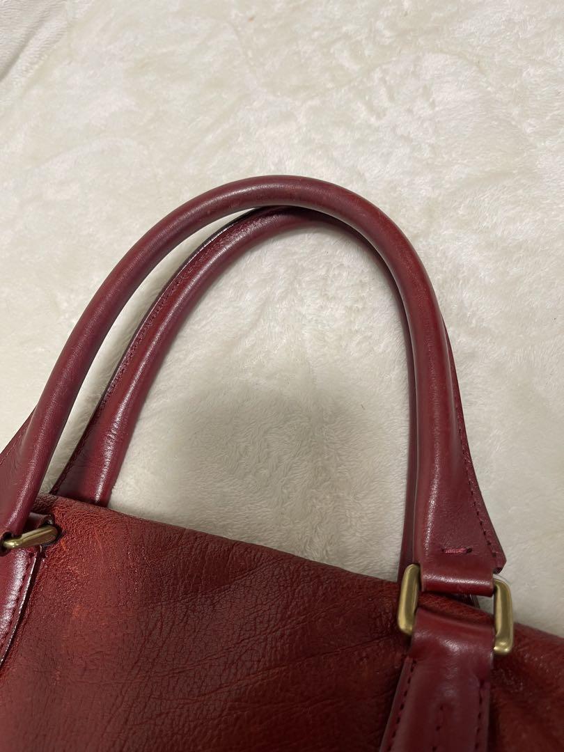 ポーター　PORTER ポーチ付きビジネスバッグ　レッド