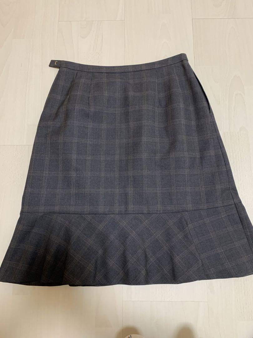 UNILADY ユニレディ　事務服　ジャケット　ベスト　スカート　ブラウスセット