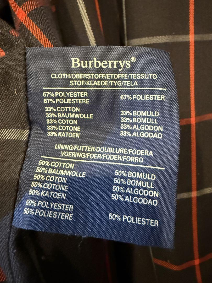 ■Burberrys ネイビー トレンチコート
